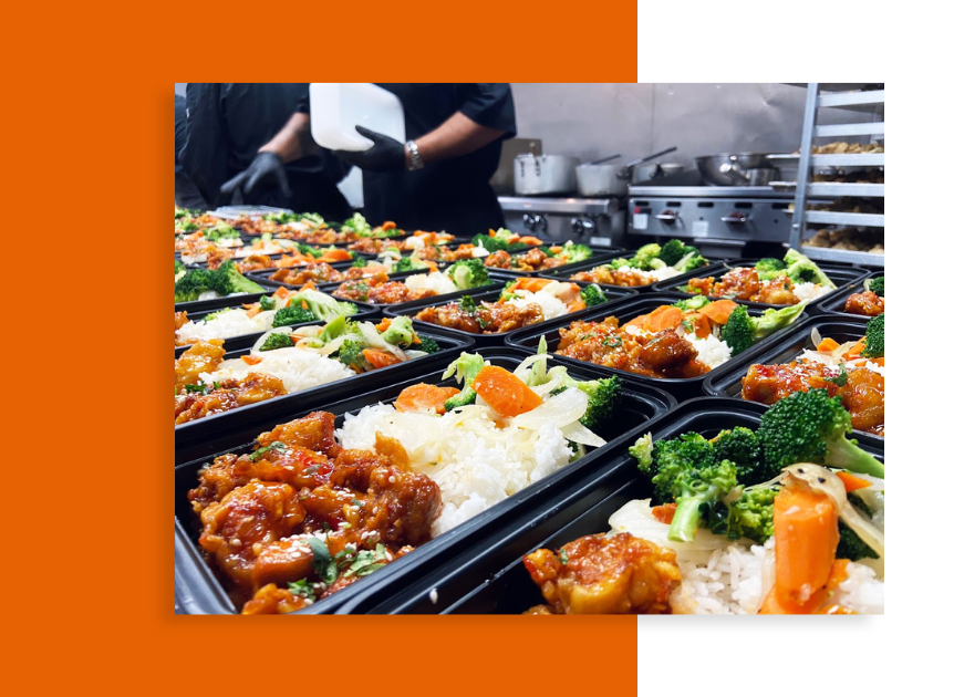 Recurring meal service delivered to a San Jose office