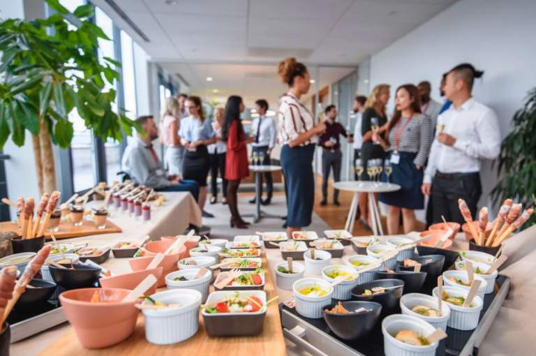 What Is the Difference Between Corporate and Traditional Catering?